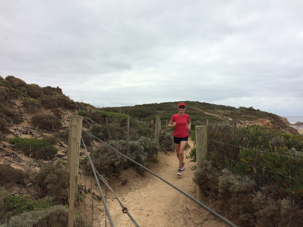 Trail run from Jan Juc to Torquay