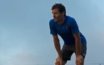 Why Mark Webber swapped the race track for the running track